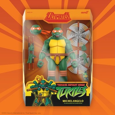 Super7 TMNT Wave 12 Ultimates Michelangelo (Teenage Mutant Ninja Turtles)