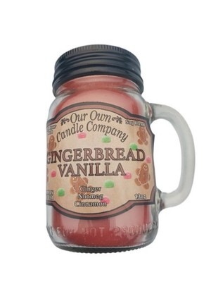 Our Own Candle Company Lebkuchen Vanille 13 Unzen Einmachglas Kerze