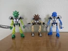 Bionicle Toa Nuva Set Of 3 - Lewa Nuva, Pohatu Nuva, Gali Nuva - Complete