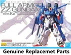 Bandai MG Full Armor ZZ GUNNER Ver.ka Model Genuine Replacement Parts
