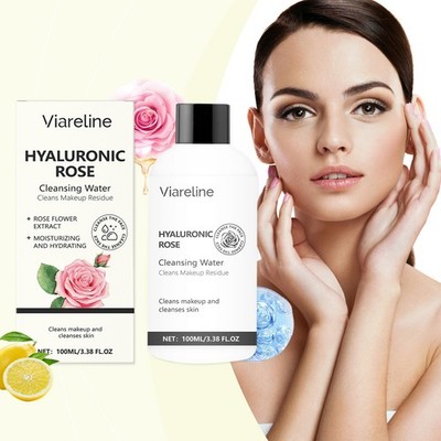 Rose Micellar Water Non-Drying Makeup Remover Cleansing Water