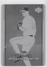 2007 Upper Deck First Edition Printing Plate Black 1/1 Kris Benson #55 0f2