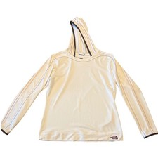 The North Face Womens Ivory lightweight Pullover Long Sleeve Fast dry Size L