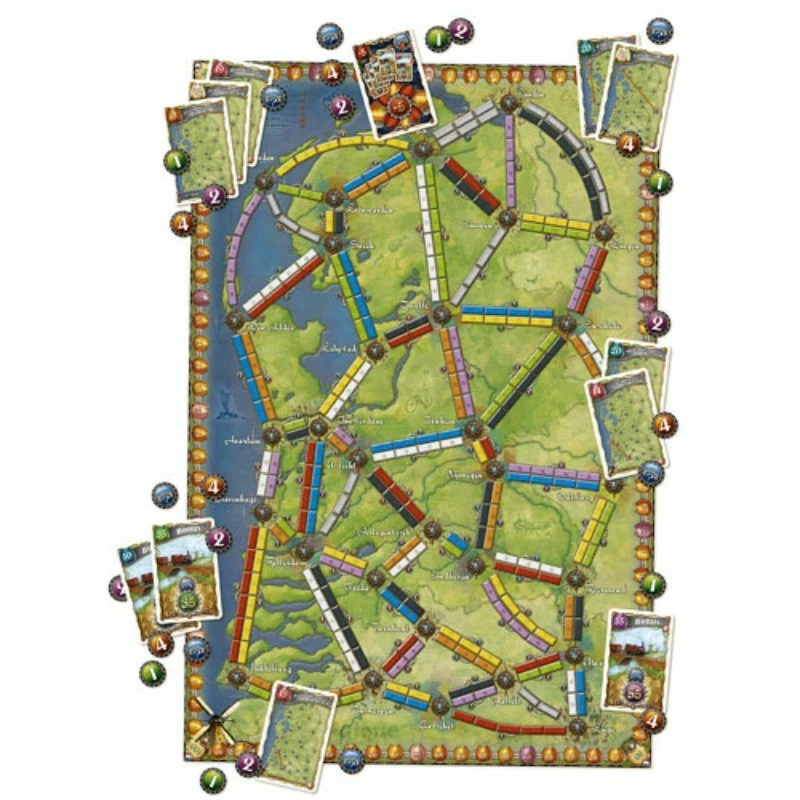 Days of Wonder : Ticket to Ride Nederland Expansion - Board Game - Image 2 of 3