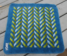 VINTAGE YSL YVES SAINT LAURENT FACE CLOTH USA FIELDCREST USA FLANNEL WASH CLOTH