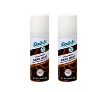 Pack of 2 - Batiste Dry Shampoo for Dark Hair, No White Residue, 1.06 oz