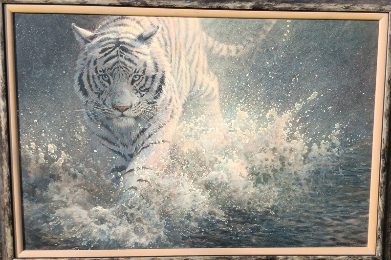 John Seerey Lester MASTERS EDITION Canvas 58/195 L E White Lightning Hand Signed