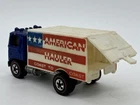 Hot Wheels Redline AMERICAN HAULER Blue Enamel Flying Colors Nice Hong Kong