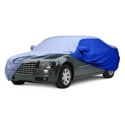 For Dodge Challenger 70-72 Car Cover WeatherShield HP Two-Tone Light Blue Custom