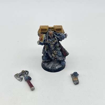 Warhammer 40k Space Wolves - Painted Rune Priest - Games Workshop Metal