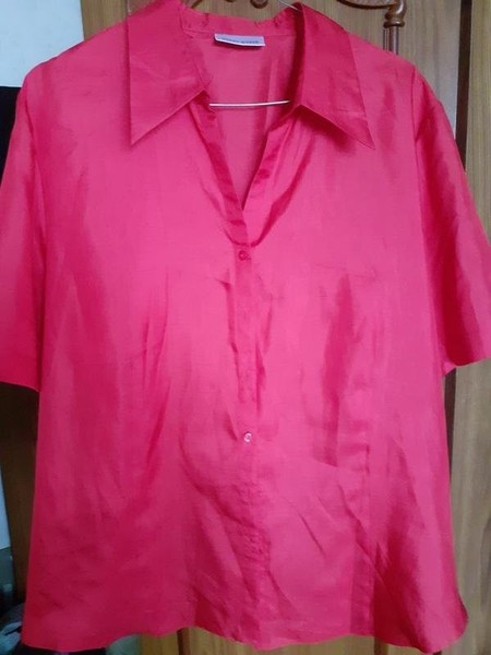 Women Gerry Weber Shirt Red 48 / 4XL / 56