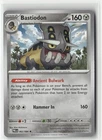 Bastiodon 062/084 NON-HOLO Exclusive - Pokemon TCG Pitch Black NM