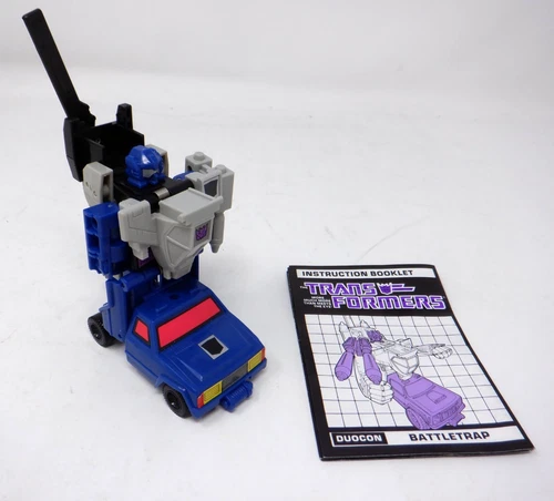 Battletrap 100% Complete 1987 Vintage Hasbro G1 Transformers Action Figure