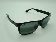 Maui Jim MJ432-2M Red Sands Black Square Gray Gradient Sunglasses 59-17-140