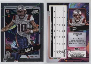 2024 Topps Cosmic Chrome Rookies Drake Maye #162 Rookie RC