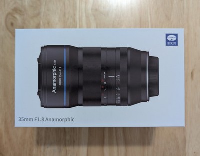Sirui 35mm f1.8 Anamorphic Lens (MFT-mount)
