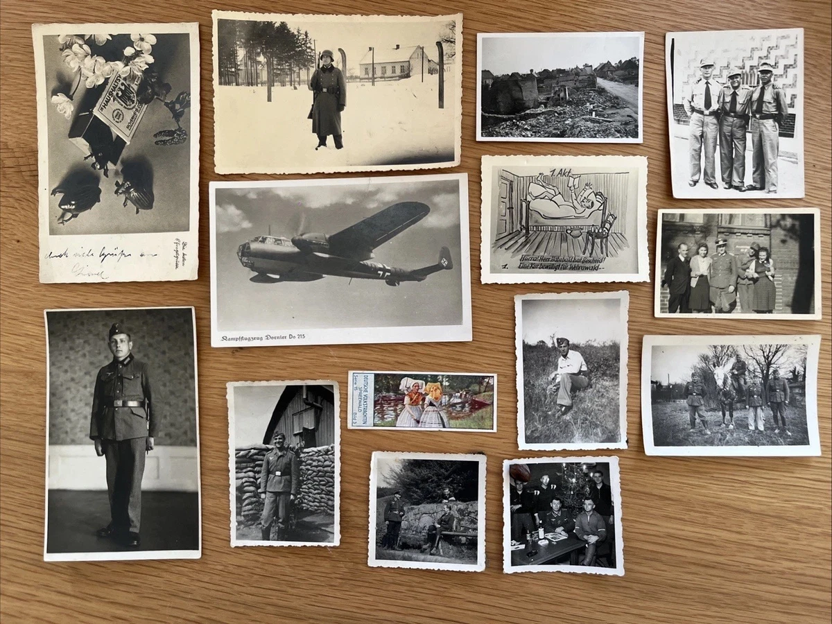 Lot De Documents Militaires WW2 Et Après-guerre, Appartenant à Une Même Personne – Militaria, Occasion
