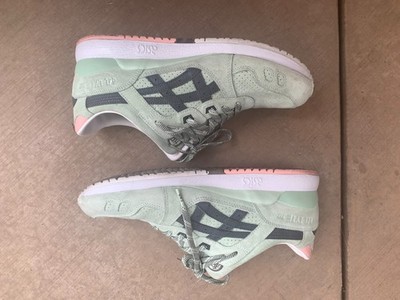 Size 11 - END x ASICS Gel Lyte 3 Wasabi Pre-owned