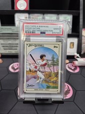 2023 SHOHEI OHTANI Topps X Bob Ross The Joy of Baseball - Happy Mistakes PSA 10