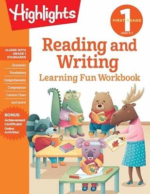 First Grade Reading and Writing (Highlights Learning - Paperback - Very Good o