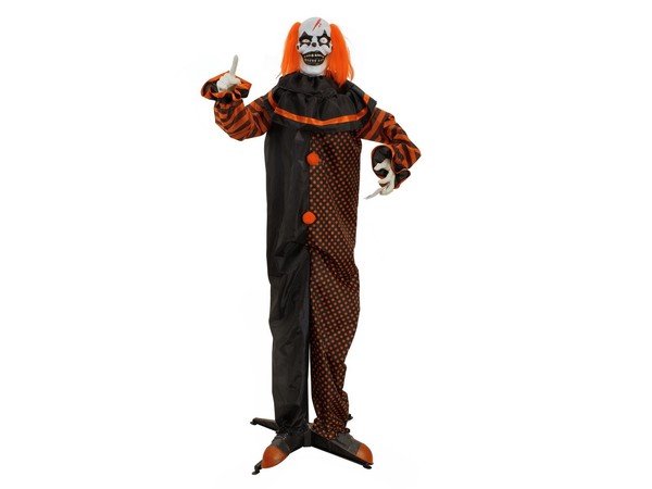 Europalms Halloween Figur Pop-Up Clown, Animiert, 170Cm-image