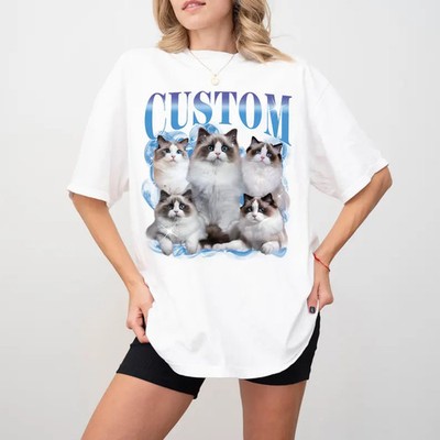 Personalized Pet Comfort Tee Custom Dog Cat Lover Shirt