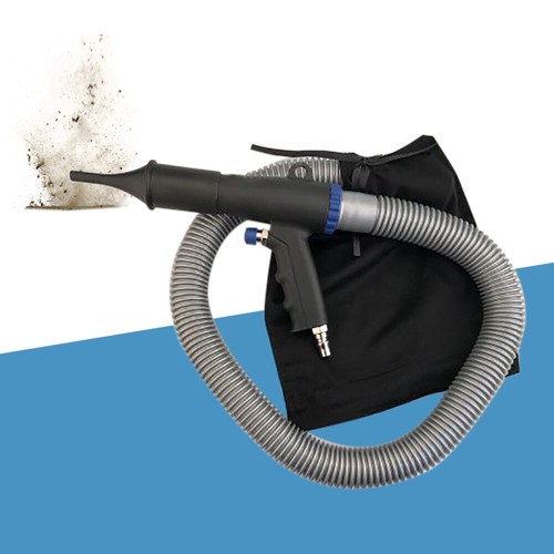 Pneumatic Suction Gun Cleaning Kit DualFunction Dust Blower Air Vacuum
