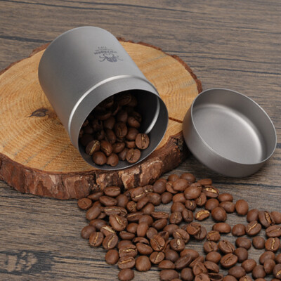 Outdoor pure titanium portable travel sealed moisture-proof and waterproof tank