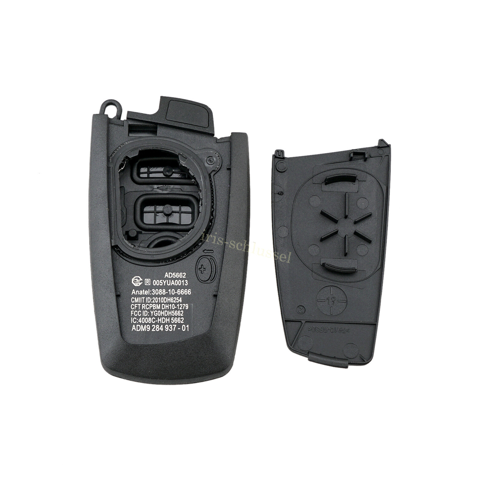 BMW Schlüsselgehäuse Ersatz - 4 Knöpfe Smartkey Gehäuse Mit CR2450 Batterie