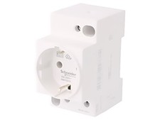 A9A15310 Type F (Schuko) 250VAC 16A DIN SCHNEIDER ELECTRIC Female