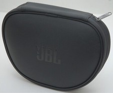 JBL S500 Black Headphones Zip-Up Case Replacement 8.5"x6.5" Faux-Leather Travel