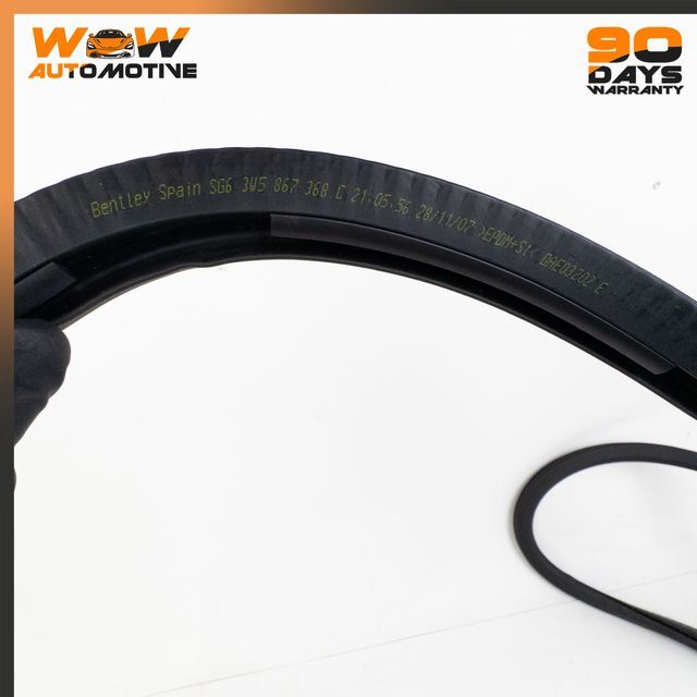 06-13 BENTLEY CONTINENTAL FLYING SPUR REAR RIGHT PASSENGER SIDE DOOR SEAL OEM