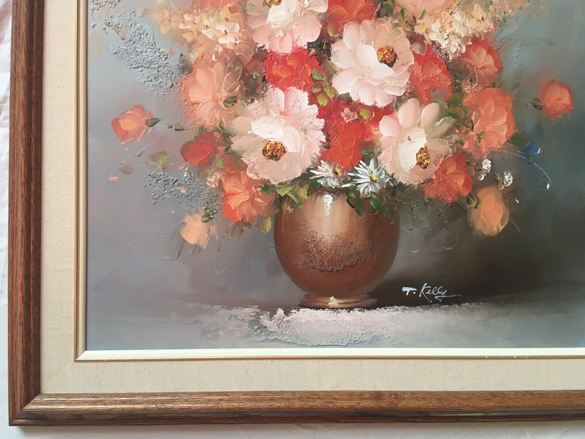 Vintage Original Oil on Canvas Painting Signed By T Kelly | eBay
