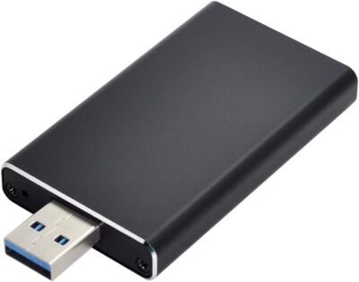 Mini-PCI-E mSATA auf USB 3.0 Externe SSD PCBA-Konverter/Adapterkarte mit Gehäuse