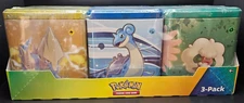 Costco 3 Stacking Tin SEALED Set Pokemon TCG Evolving Skies