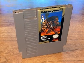 Nobunaga's Ambition (NES, 1989) w/Instructions BATTERY SAVES TESTED & CLEANED