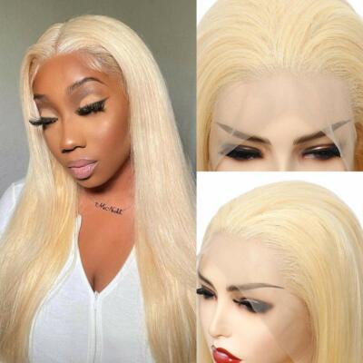 613 blonde 24inch 613 Blonde Glueless Wig – Ulofey Wigs main image 4