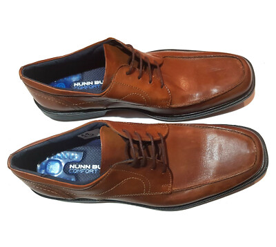 Nunn Bush Lites Tan Leather Shoes s-l400.jpg main image 2