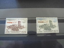 BELGIQUE TIMBRES POSTE COB N° 1030 / 1031  NEUFS* AVEC CHARNIERE