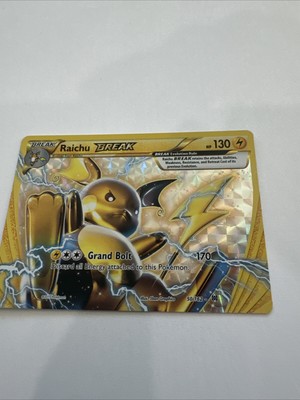 Raichu BREAK 50/162 Breakthrough Holo