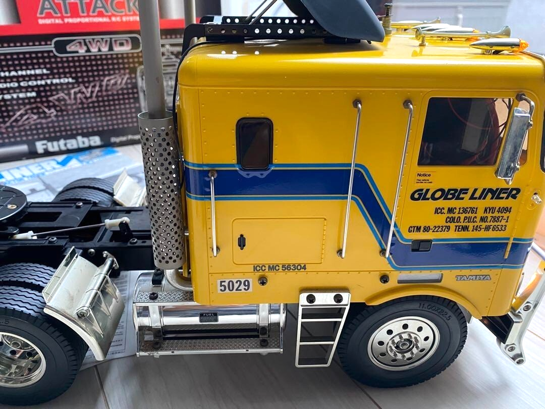 TAMIYA GLOBE LINER 1/14 ラジコントラクター TAMIYA GLOBE LINER 1⁄14 ラジコントラクター TAMIYA 1⁄14 Globe Liner