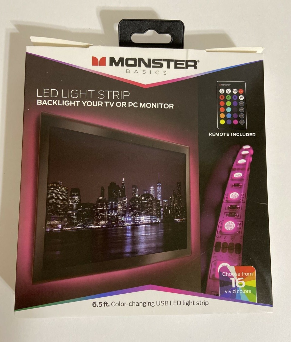 2 Monster Basics LED Light Strips eBay