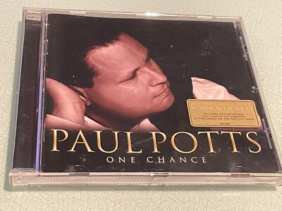 Paul Potts - One Chance - CD Album - 2007 Simco - Britain's Got Talent Winner