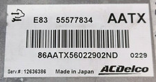 Plug & Play ACDelco Engine ECU 55577834 AATX E83 12636386