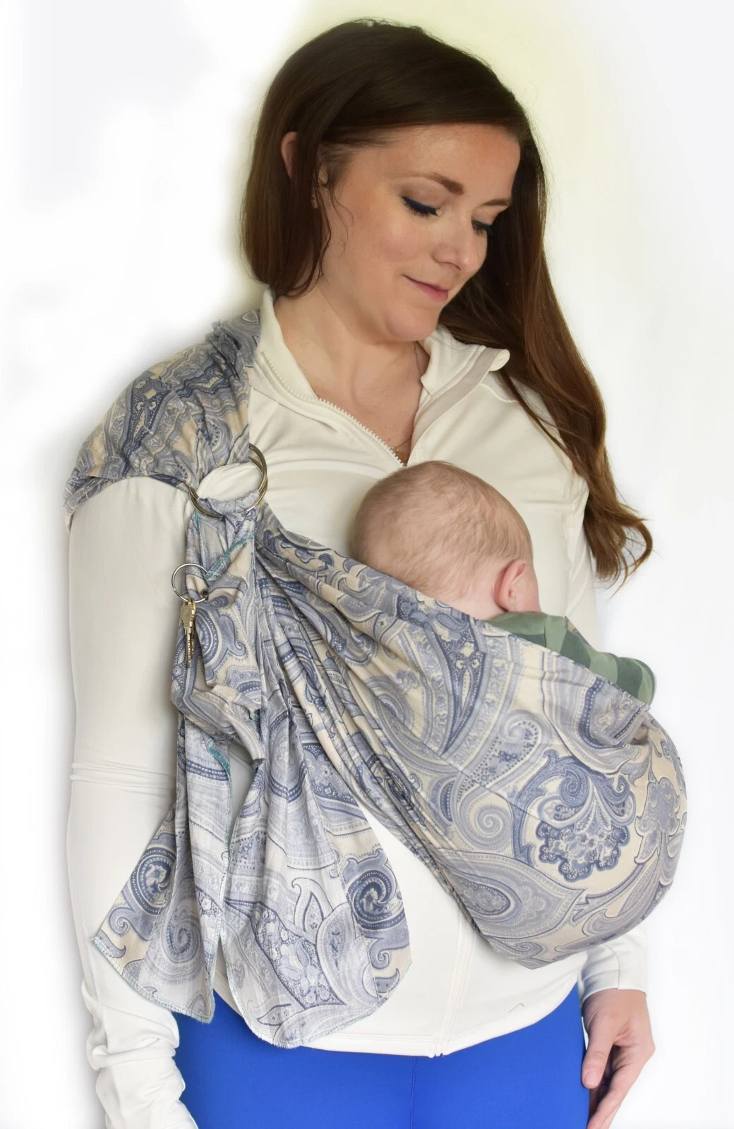 Lite-on-Shoulder Baby Sling Carrier,100% Cotton, Fish Tail,
Opens in a new window or tab