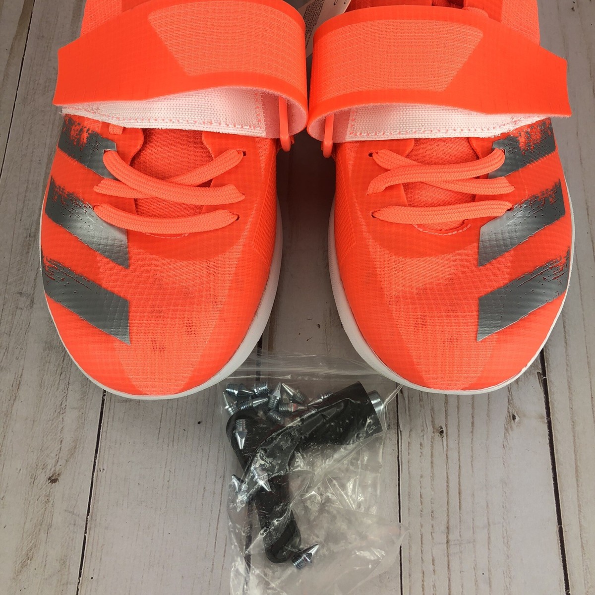 Size 12 - adidas AdiZero Triple Jump Signal Coral for sale online