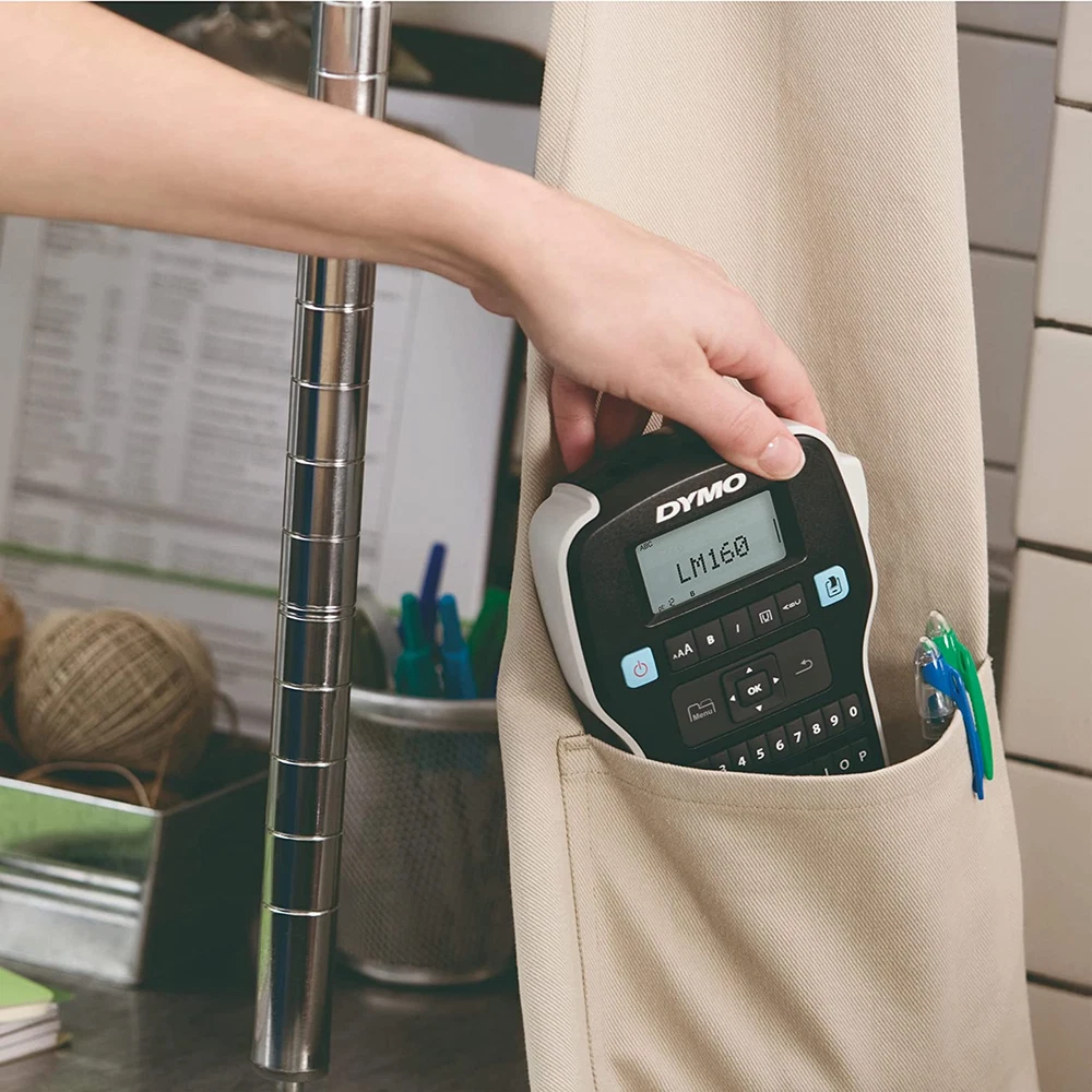 Portable DYMO LabelManager 160 Label Maker with One-Touch Functionality Portable DYMO LabelManager 160 Label Maker with One-Touch Functionality