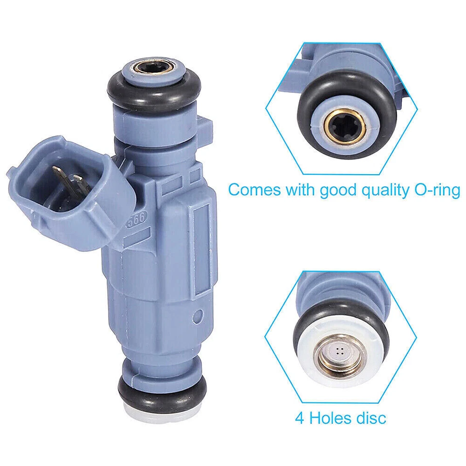 Inyectores de combustible 35310-38010 6 piezas para Hyundai Santa Fe Kia Sedona 3,5 L 2,4 L Foto 4 de 4