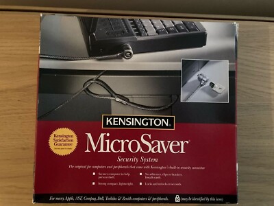 Kensington Microsaver Sicherheitssystem. Geöffnet. Nie benutzt. OVP