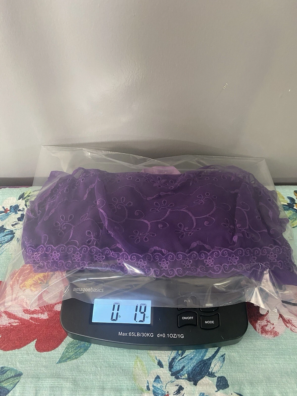 UNDERCOVER Victoria's Secret Camicia da Notte Lingerie Trasparente Mini Abito Viola Medio